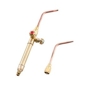 Oxygen Acetylene Torch Kit, Gas Welding Torch Kit, 14PCS Portable Oxy Acetylene Brazing Set with 177'' Twin-Hose, 2 Welding Tips, Welding Torch