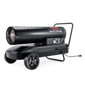 VEVOR Kerosene Forced Air Heater, 215000 BTU Portable Torpedo Diesel Space Heater with Thermostat, 13.2 Gallon Tank Energy-Efficient heavy-duty H