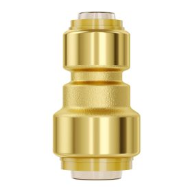 VEVOR Pipe Fittings 1/2"-3/4" 12PC Brass Straight-Through Push-Fit for Air