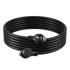 30A Generator Extension Cord 50 ft 250V NEMA 6-50P to 6-50R 7500W Power Cable