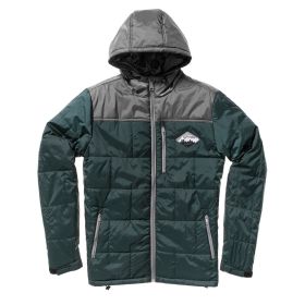 Camper Hooded Jacket - Mens - Final Sale - 50% off using code "CAMPER50" (Color: Teal, size: small)